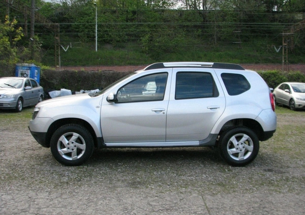 Dacia Duster cena 25900 przebieg: 142947, rok produkcji 2013 z Bytom Odrzański małe 631